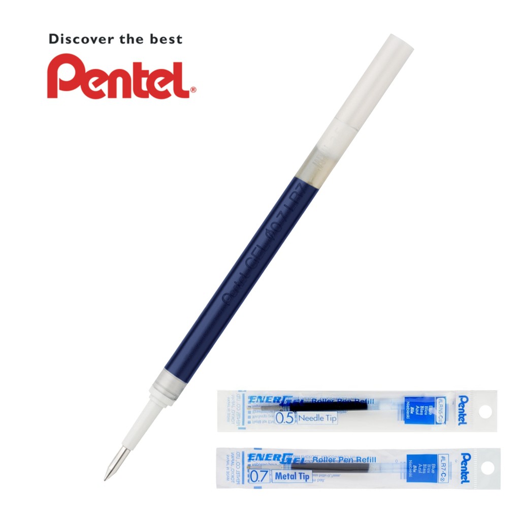 Pentel ไส้ปากกาหมึกเจล รุ่น Energel หมึกน้ำเงิน