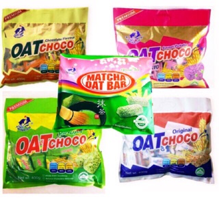 #oatchoco ขนมข้าวโอ๊ตอัดแท่ง มีครบทุกรส พร้อมส่ง