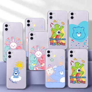 เคสโทรศัพท์มือถือ TPU นิ่ม แบบใส ลาย T19 Care Bears สําหรับ Huawei Nova 2i 3i 5t Y6 Y6P Y7 Y7A Y9 Prime