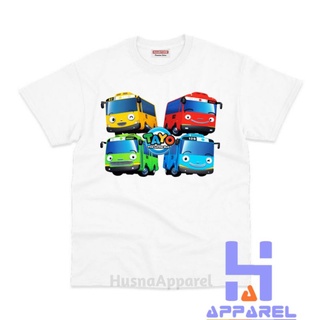 เสื้อยืด พิมพ์ลาย Tayo THE LITTLE BUS สําหรับเด็ก