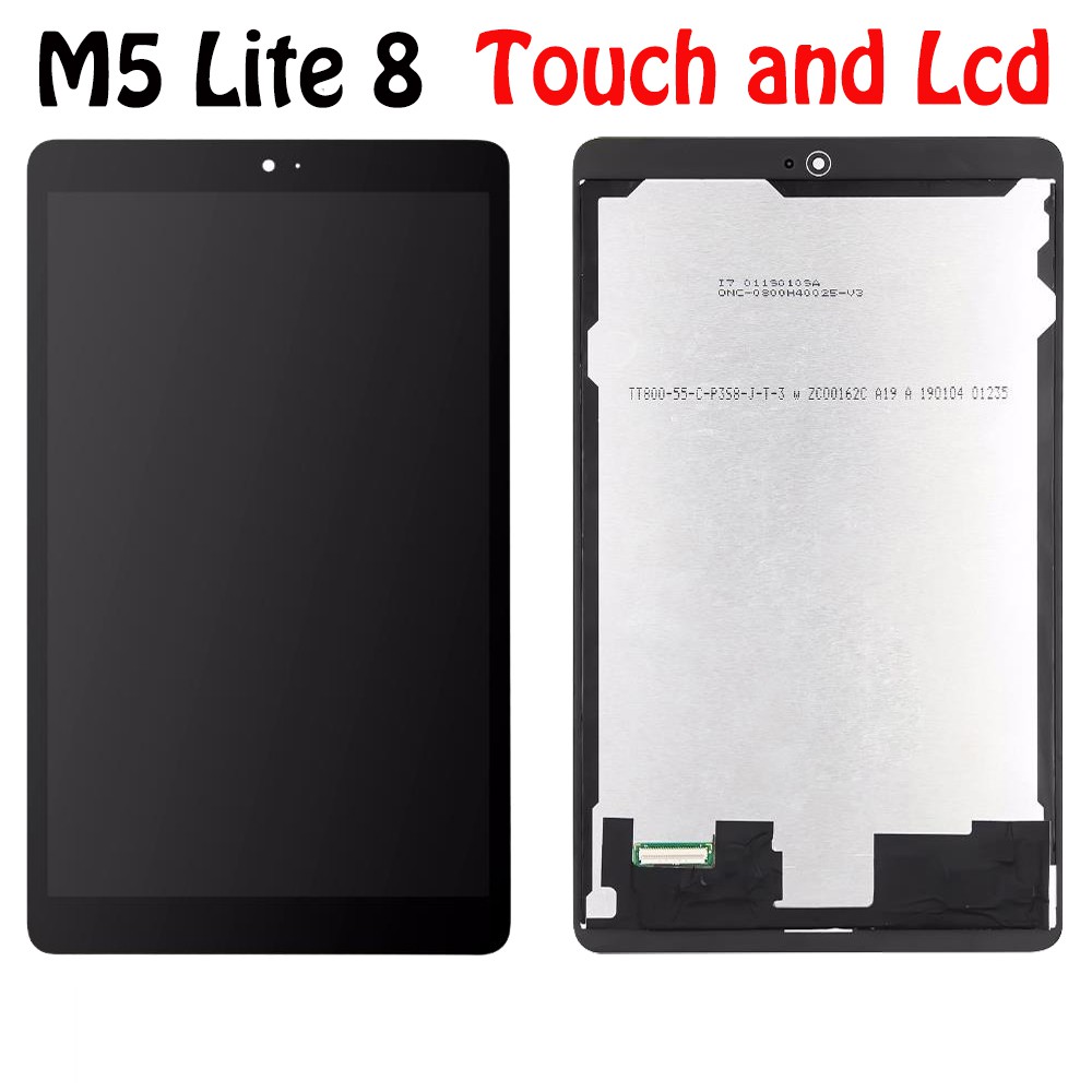 8 นิ้วสําหรับ Huawei Mediapad M5 Lite 8 2019 JDN2-W09 JDN2-AL00 JDN2-L09 จอแสดงผล LCD Touch Screen D