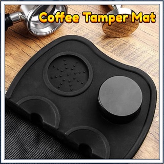 ยางรองแทมเปอร์ ยางรองกดกาแฟ ยางรองโต๊ะกดกาแฟ แผ่นยางรองแทมเปอร์ Coffee Tamper Mat