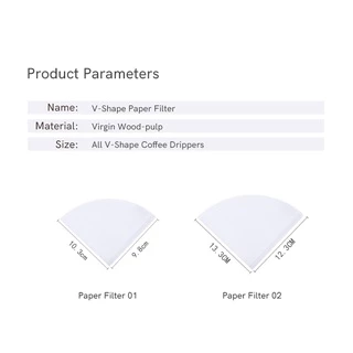 Timemore Filter Paper (กระดาษกรองดริปร้อน)