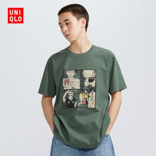 Uniqlo เสื้อยืดแขนสั้นพิมพ์ลาย Manga สําหรับผู้ชายและผู้หญิง ( Ut ) 431273