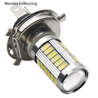 Wbth หลอดไฟตัดหมอก H4 LED 33 SMD 5630 5730 สําหรับรถยนต์