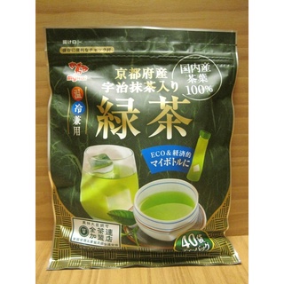 Japanese Green Tea Bagged 120g (3g x 40 bags), Uji Matcha blended Sencha, Hot &amp; Cool, Made in Japan, ชาเขียวญี่ปุ่น ถุง 3g x 40 ถุง 120g, อุจิมัทฉะปั่น Sencha Hot &amp; Cool