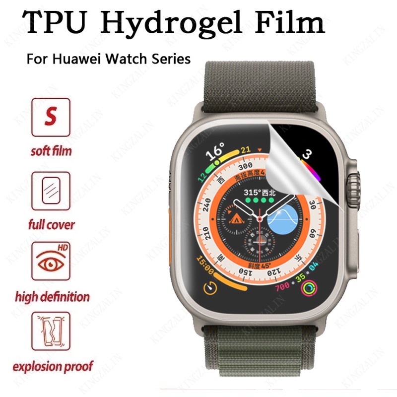 ฟิล์มไฮโดรเจลกันรอยหน้าจอ สําหรับ Apple Watch Ultra 49/45/41/40/38/42/44 มม. iWatch Serie 9/8/7/6/SE5/3