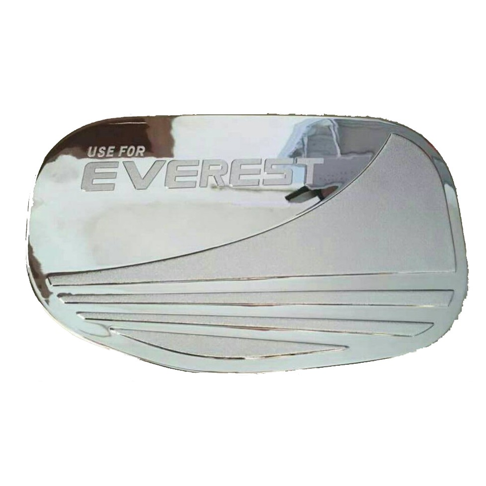 ครอบฝาถังน้ำมัน Ford Everest 2015-2020 ชุบโครเมี่ยม