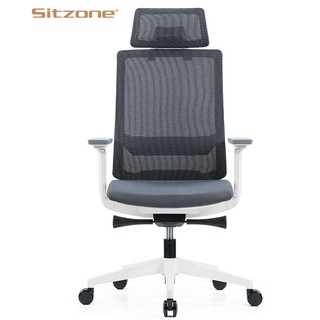 SITZONEเก้าอี้สำนักงาน ออฟฟิศ ปรับระดับความสูง และที่ท้าวแขนได้ รับน้ำหนักได้ 125กก.รุ่นCH317AB