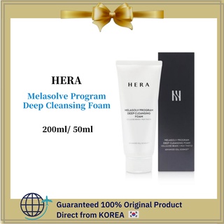 [HERA] Melasolve โฟมทําความสะอาดล้ําลึก 200 กรัม 50 กรัม K-Beauty