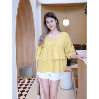 Sophia blouse linen  เสื้อลินินโซเฟีย