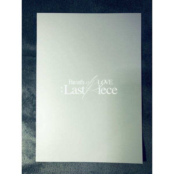 GOT7- Breath of Love: Last Piece Mini Poster