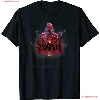 เสื้อยืดโอเวอร์ไซส์ ฮีโร่พลังเทพเจ้า มาร์เวลคอมิกส์ Marvel Eternals Arishem The Judge Group Shot Poster