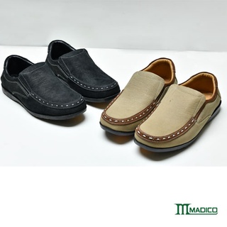 Mmadico (Loafers) สีดำ และ สีเผือก N2-846