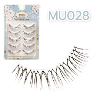 ขนตาปลอม 029 ขนตาสไตล์เกาหลี MUW27 MU028 MU029 MU032 ติดขนตาปลอม ขนตาติดออกงาน