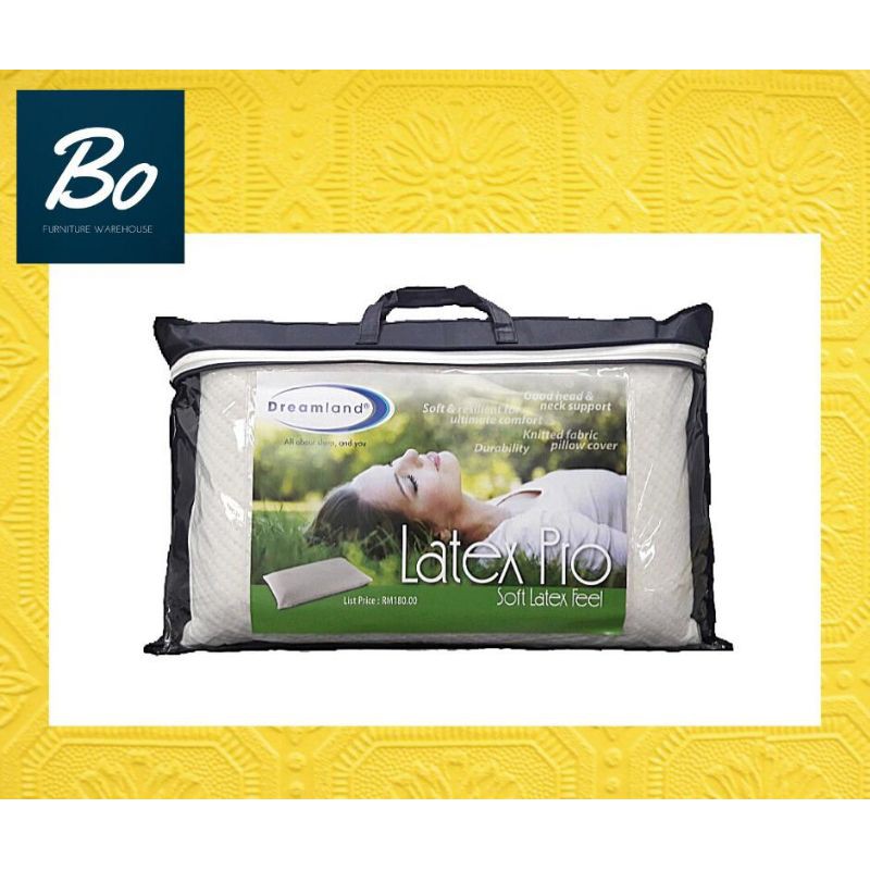 Dreamland Latex Pro Pillow/Bantal Latex