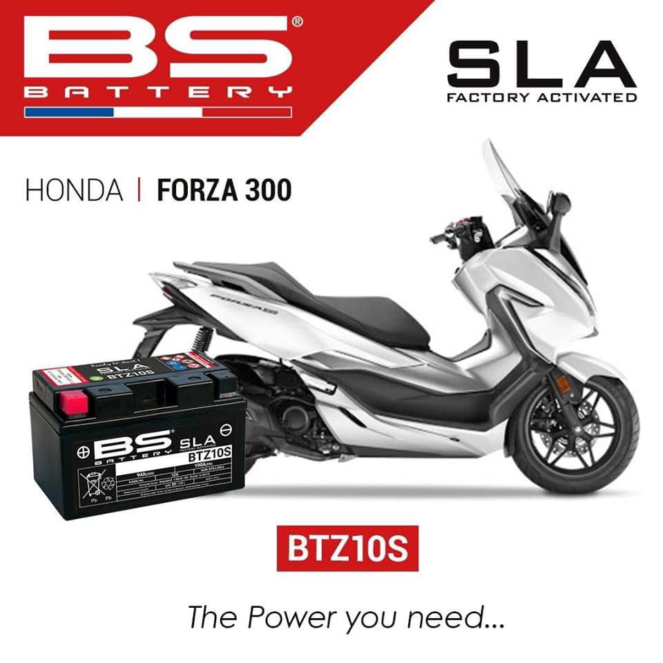 แบตเตอรี่ BS สำหรับ HONDA FORZA300 ปี 18-20