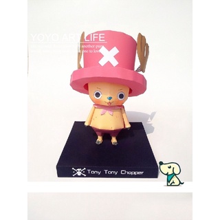 Lora PZ1 โมเดลกระดาษ รูปการ์ตูนอนิเมะ One Piece q Version Chopper 3d แฮนด์เมด diy สําหรับตกแต่ง zg03