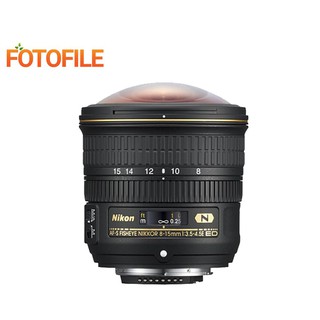 Nikon Lens AF-S FISHEYE 8-15mm f/3.5-4.5E ED ประกันศูนย์