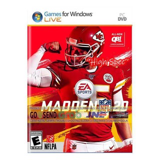 ผ้าปูที่นอน Madden NFL 20 | เกมแผ่นซีดีดีวีดี | เกมพีซีเกม Pc | อุปกรณ์สําหรับเล่นเกม Gaming | เคสเคสสําหรับเกมส์ | เครื่องคอมพิวเตอร์ Pc