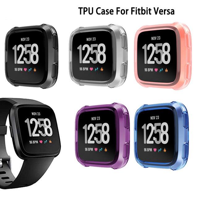 เคสใสแบบนิ่มสำหรับ Fitbit Versa