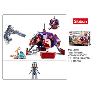 ProudNada Toys ของเล่นเด็ก ตัวต่อ อวกาศ ยานอวกาศ Sluban ATOMIC STORM 118 PCS M38-B0908