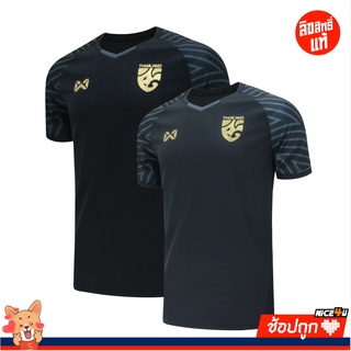 WARRIX เสื้อเชียร์ทีมชาติไทย 2018 สีดำ/เทา (Special Edition: V1)