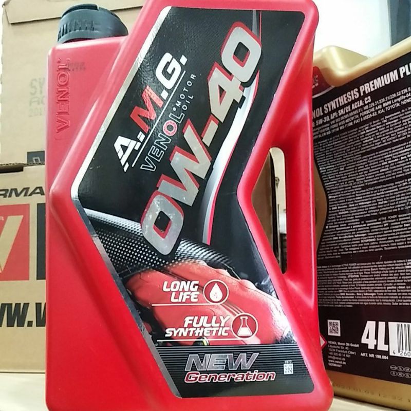 VENOL AG Fully Synthetic Long Life 0w40 (4L)