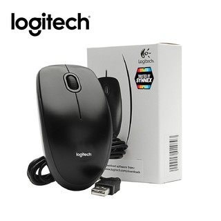 ของแท้ เม้าส์ LOGITECH B100 MOUSE รับประกัน 1ปี