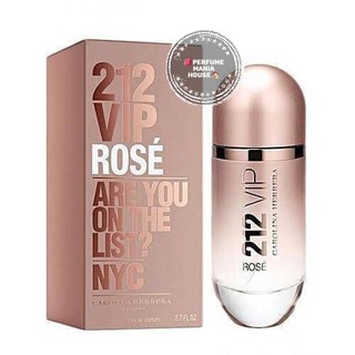 ของแท้!!! Carolina Herrera 212 VIP Rosé for women 80ml เบิกห้าง ป้ายไทย (พร้อมส่งคะ)