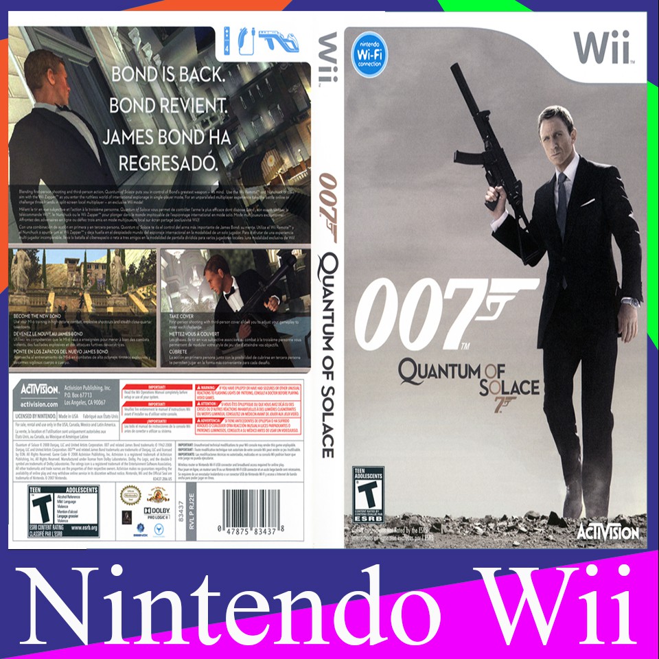 WIIGAME : 007 - Quantum of Solace (USA)