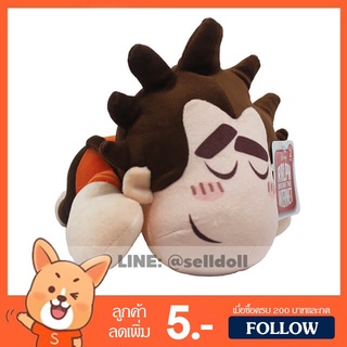 ตุ๊กตา Ralph ท่าหมอบ นุ่มนิ่ม ขนาด 10 นิ้ว ลิขสิทธิ์แท้ / ตุ๊กตา Wreck-it Ralph Disney / ตุ๊กตา ราล์ฟ