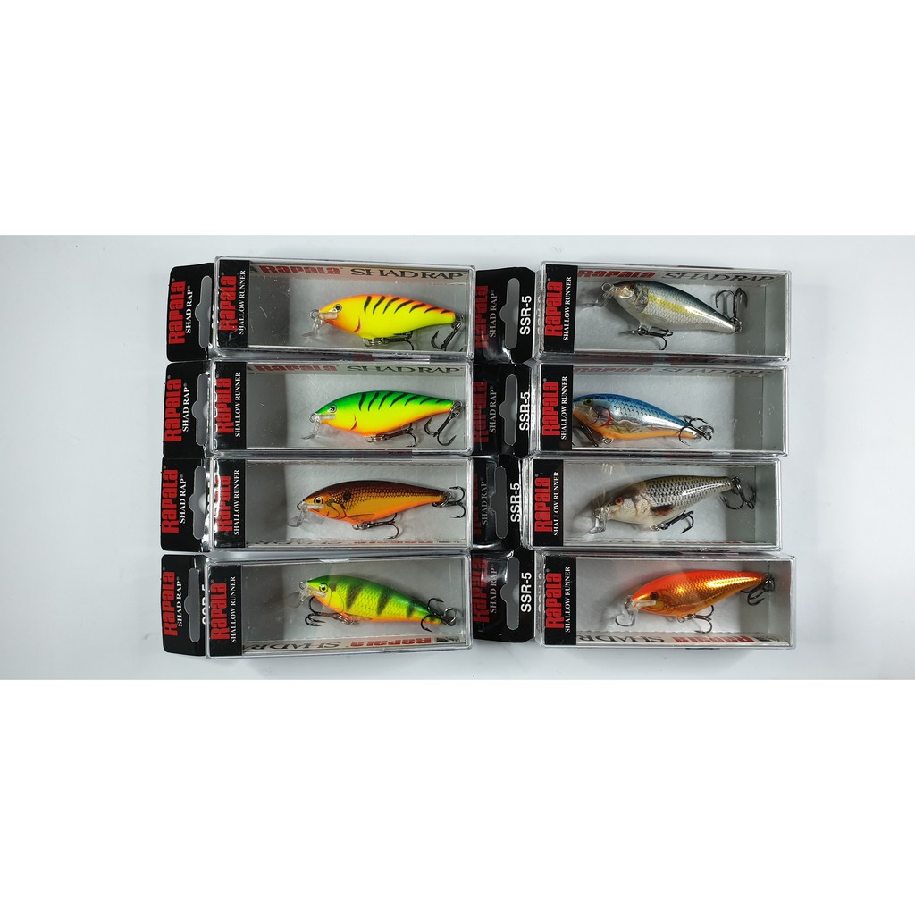 Rapala SHALLOW SHAD RAP 5 ซม. SSR05 LURE UMPAN