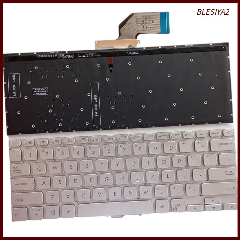 [BIGSALE] Laptop US English Silver Keyboard Direct Replaces for ASUS S403F A403F x403F #6