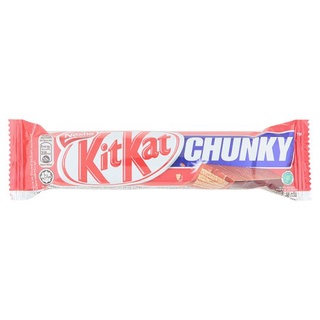 🔥*พร้อมส่ง*🔥 คิทแคท ชังกี้ ช็อกโกแลตนมสอดไส้เวเฟอร์ 38กรัม KitKat Chunky Wafer Finger in Milk Chocolate 38g