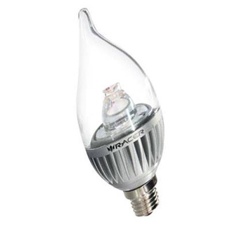 [พร้อมส่ง] HomeDoDee หลอด LED RACER KATIE TAIL 4 วัตต์ E14 WARMWHITE หลอดไฟ LED