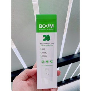 ยาสีฟันสมุนไพรเนื้อเจล Boom Nutrition Toothpaste