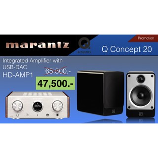 Marantz HD-AMP1  +  Q ACOUSTICS  Q CONCEPT20