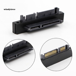 【WDTE】อะแดปเตอร์ฮาร์ดไดรฟ์ Sff-8482 SAS 22 Pin เป็น 7+15 Pin SATA ตัวผู้ HDD มุม 90 องศา