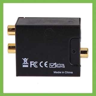 อะแดปเตอร์แปลงสัญญาณ Aigoni Digital Optical Coax Coaxial Toslink To Analog Rca L / R