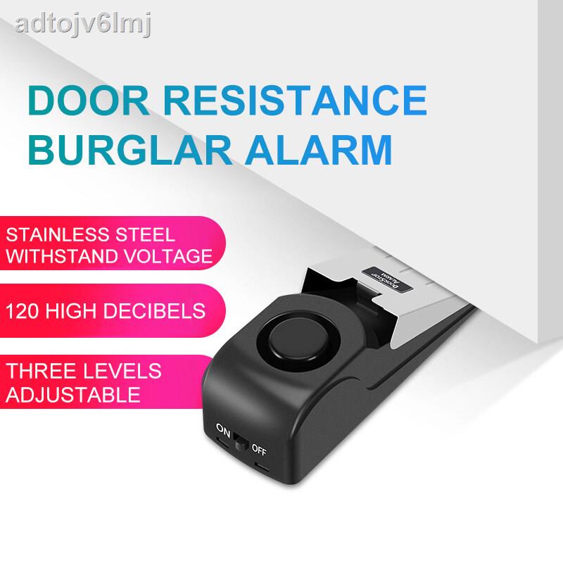 Upstyle Door Stopper Alarm Wireless Security System Burglar Alarm 120DB