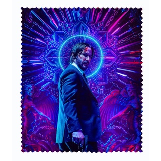 สั่งทำ ผ้าเช็ดแว่นตา ผ้าเช็ดแว่น ผ้าเช็ดเลนส์ ผ้าเช็ดจอ ภาพยนตร์ John Wick Chapter 3 Parabellum จอห์น วิค แรงกว่านรก 3