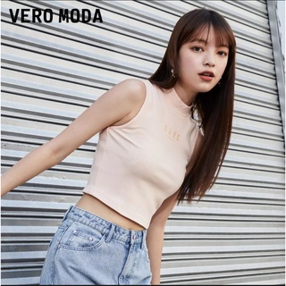 Vero Moda เวโรโมดาเสื้อครอปแขนกุด ไซส์ M