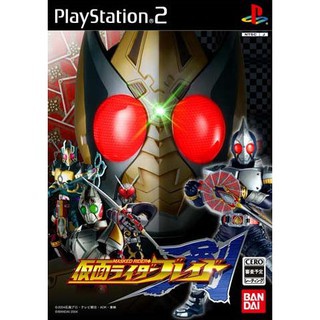 แผ่นเกมส์ PS2 Kamen rider Blade (เกมส์นี้เป็น CD)