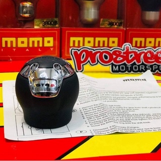 หัวเกียร์ MOMO GTR2 Black Leather แท้ MOMO ITALY SHIFTKNOB GEARKNOB