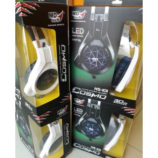 [ ใส่ OFFI198 ลด15%] หูฟัง Headset ‘MD TECH’ COSMO HS-101 (we)