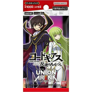 Union Arena BANDAI Booster Pack Code Geass Lelouch of the Rebellion Card Game การ์ดเกม ภาษาญี่ปุ่น Bandai