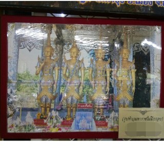 รูปท้าวมหาราชทั้ง 4 วัดท่าซุง จังหวัดอุทัยธานี