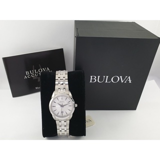 นาฬิกา BULOVA WOMENS 63M110 ACCUTRON SWISS QUARTZ พร้อมกล่อง (สภาพใหม่)