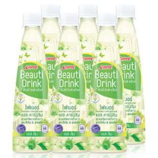 SAPPE BEAUTI DRINK เซ็ปเป้ บิวติ ดริ้งค์ สูตรเอส-ลิม ขนาด 360ml ยกแพ็ค 6ขวด S-Lim เชปเป้ เช้ปเป้ เซปเป้